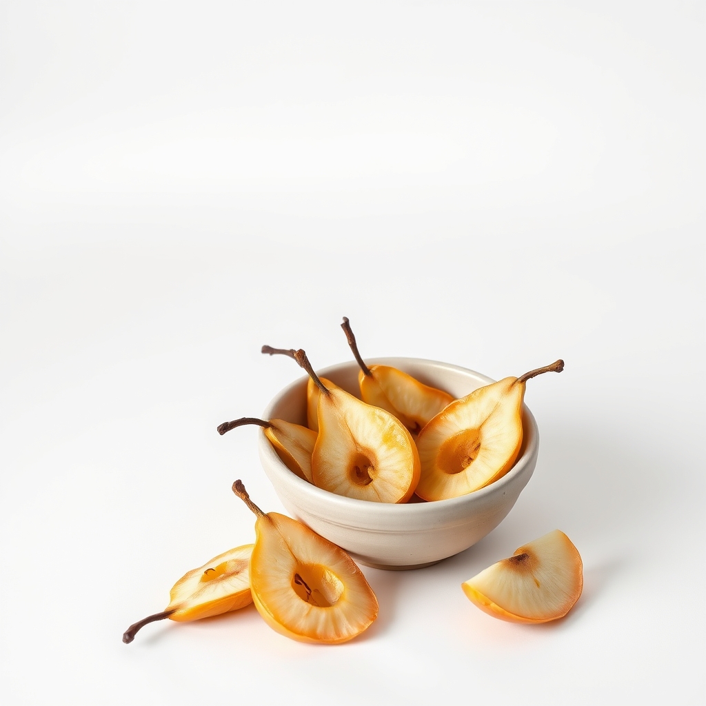 Dried pear halves