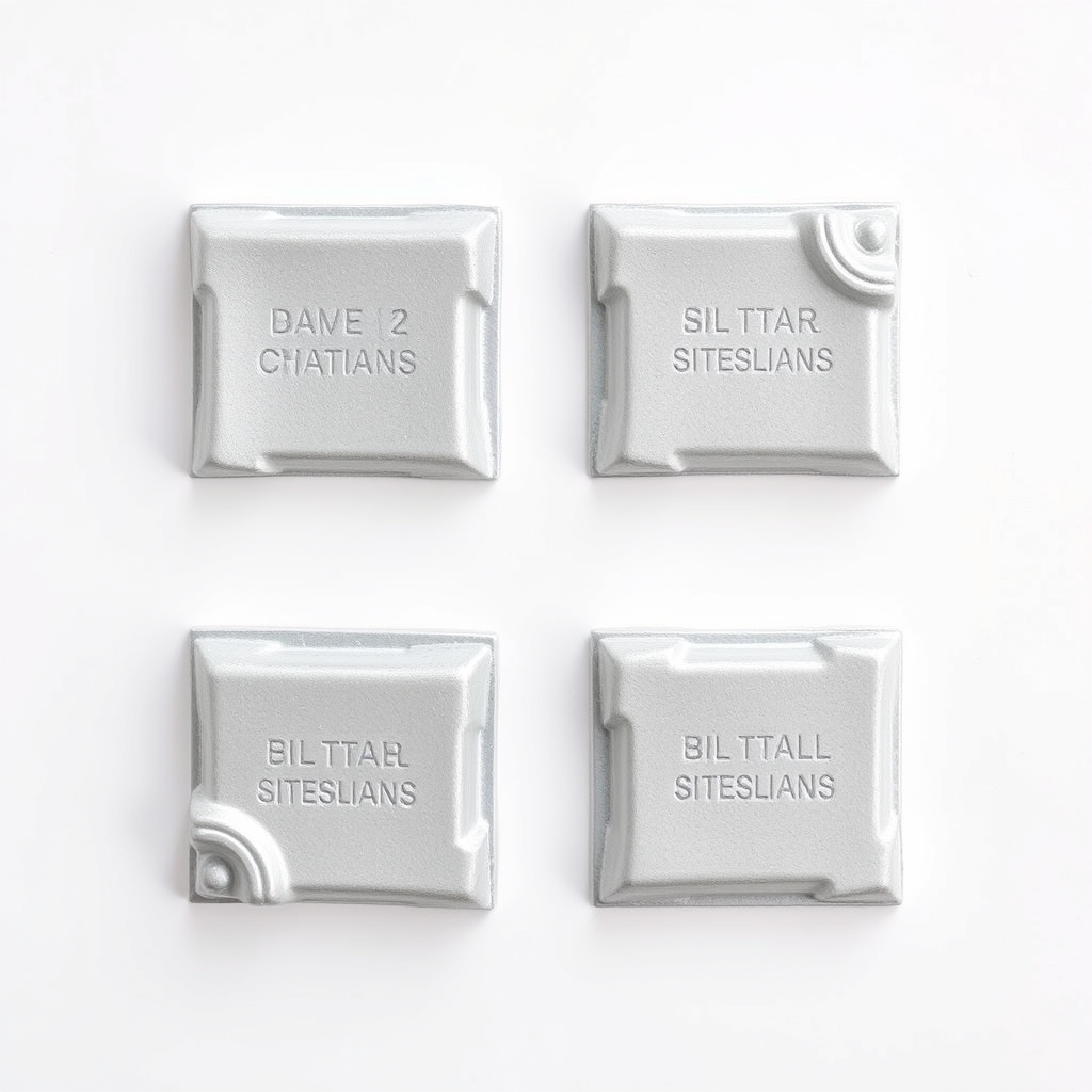 Corner blocks, set of four