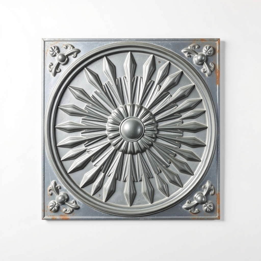 Sunburst panel