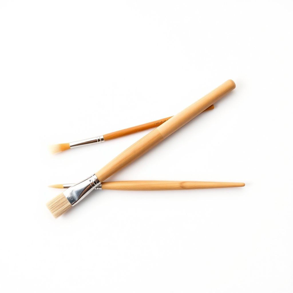 Hog Bristle Brush Set of Six