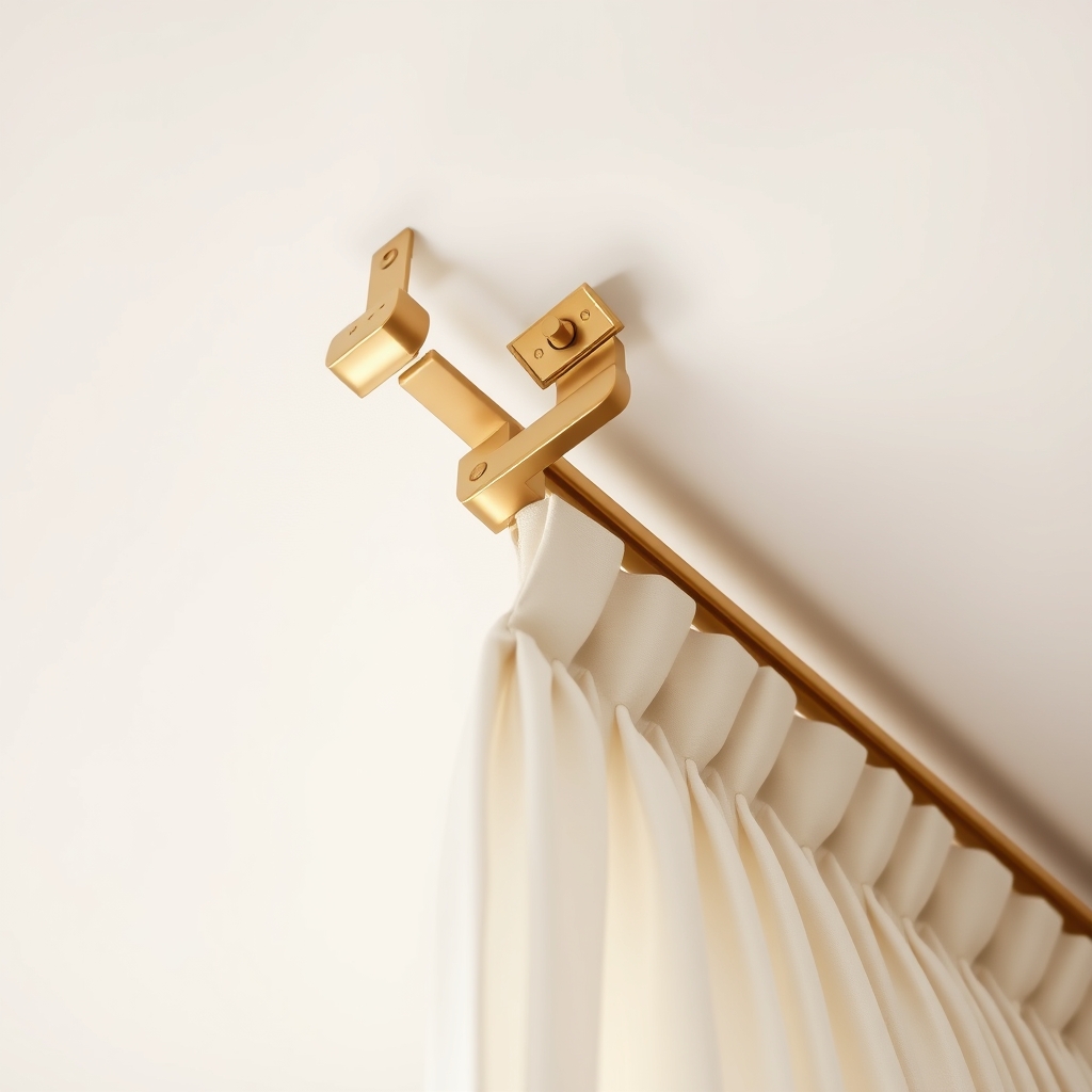 Track, rod, bracket and glide