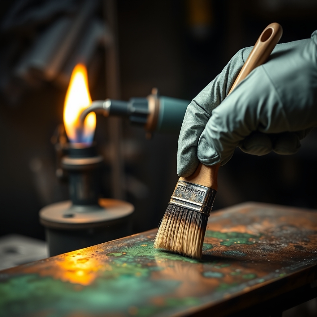 The patina