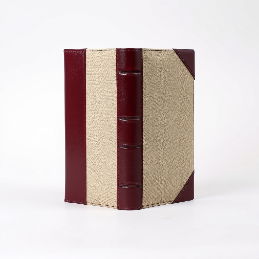 Half-leather journal