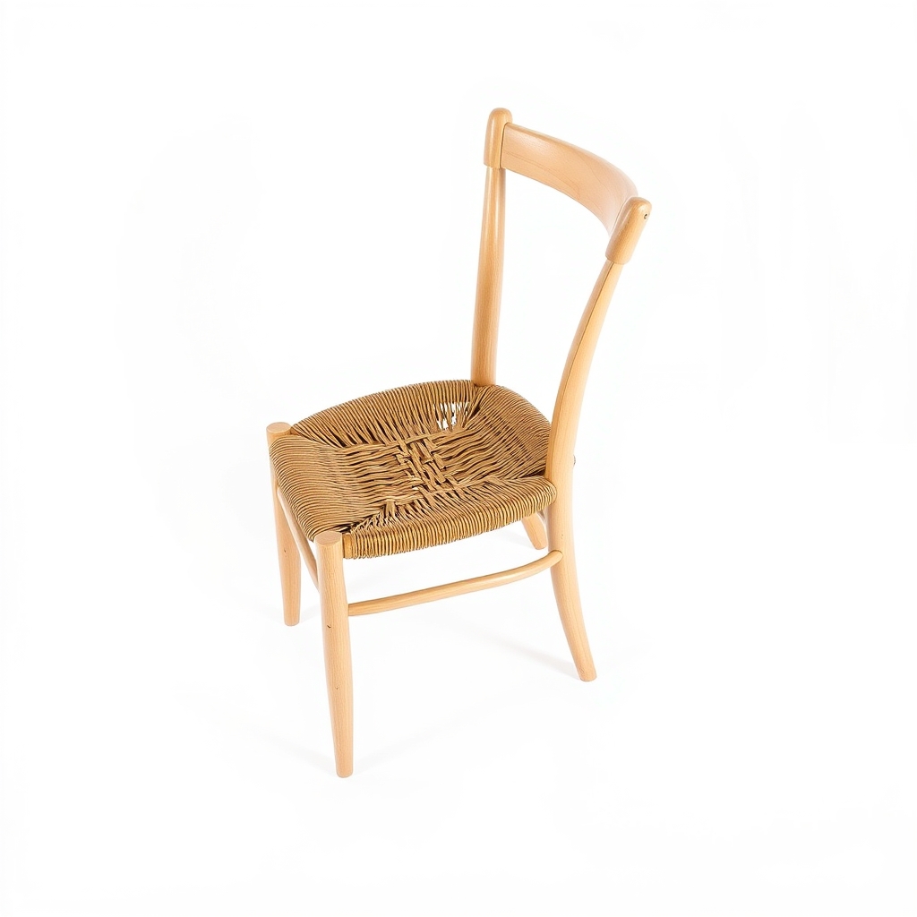 Riempie Side Chair — Natural