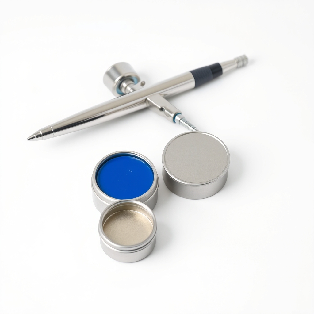 Double-Action Airbrush and Starter Enamels