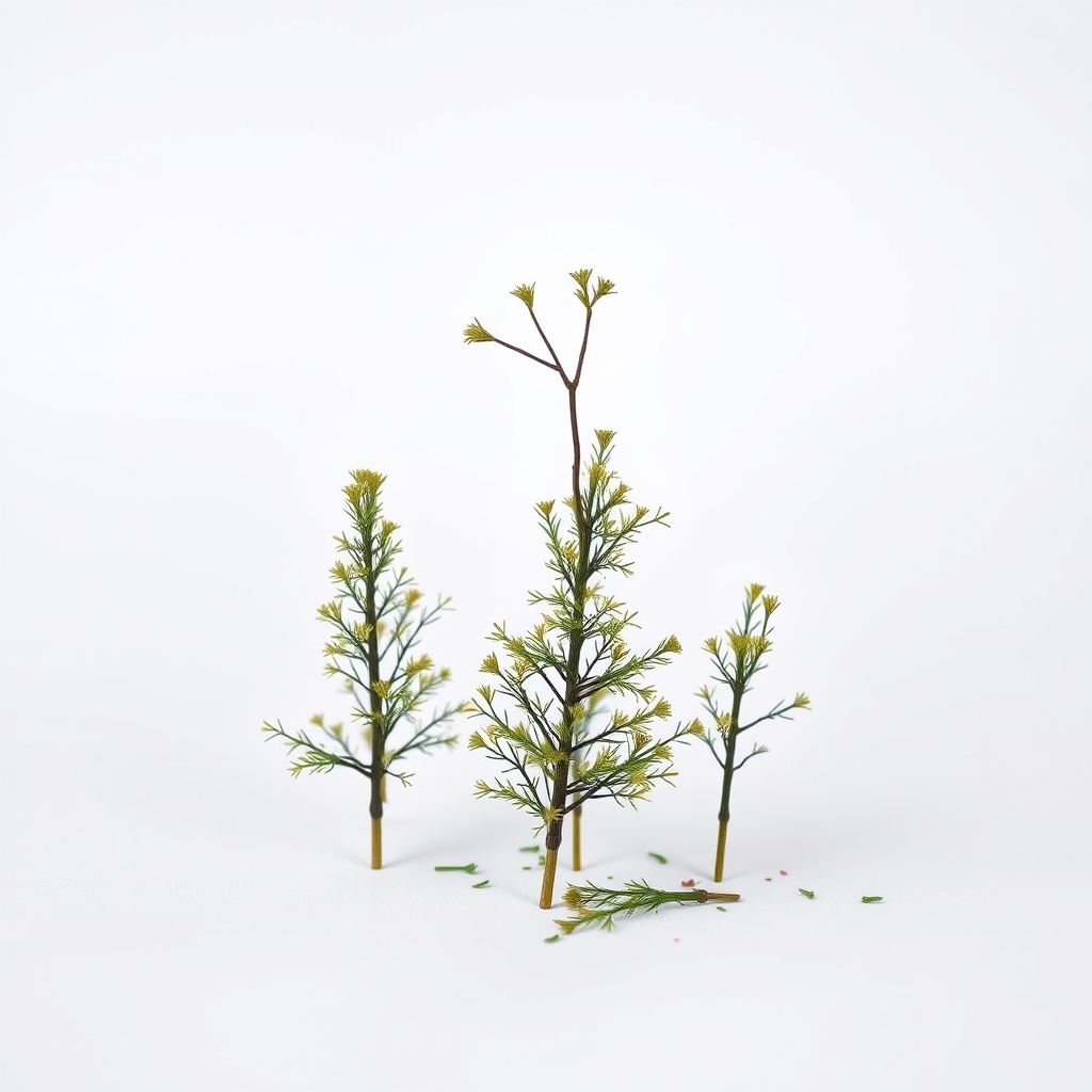 Wire-Armature Scenic Trees, Pack of Twelve