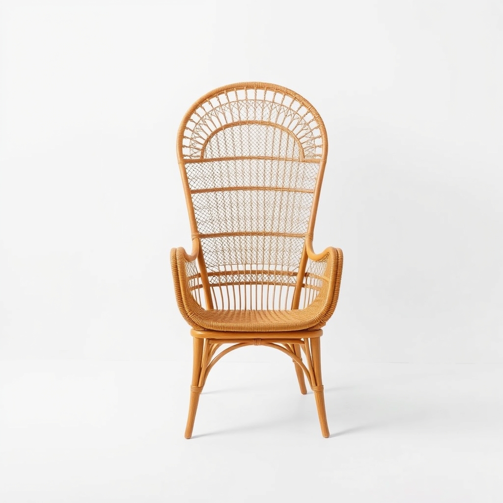 Peacock Cane Armchair