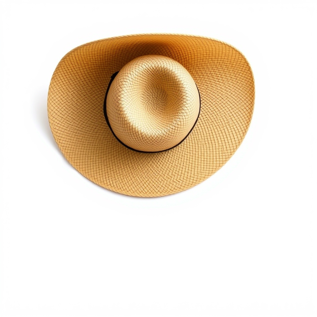 Wide-brim Straw Hat