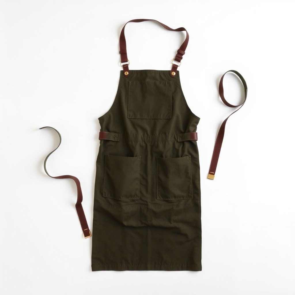 Waxed Canvas Bar Apron