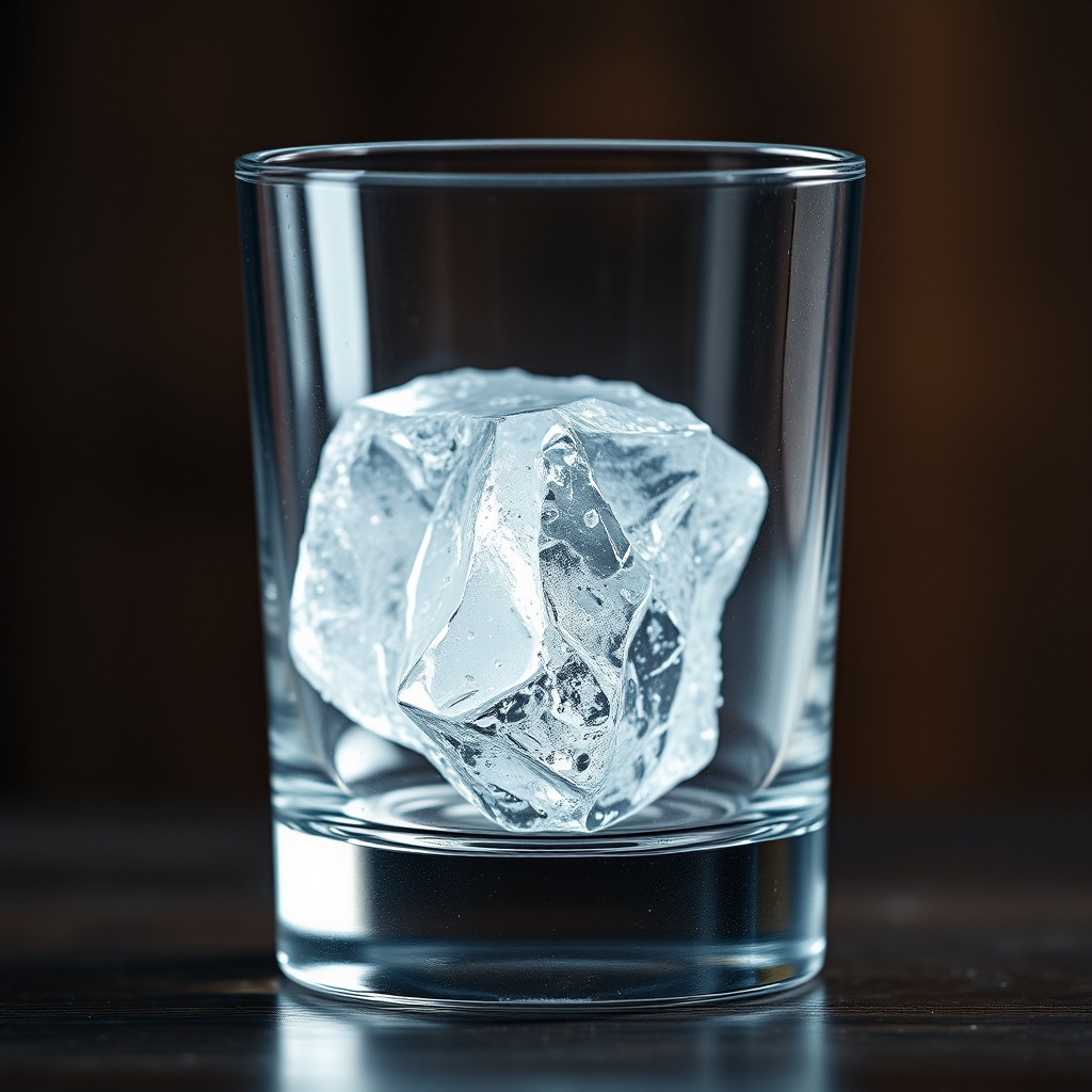 Clear ice, slower melt