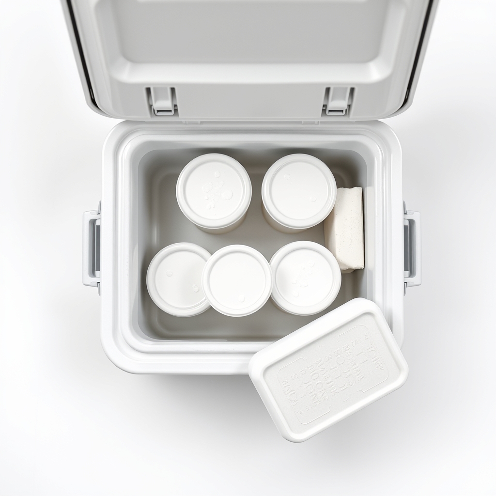 Six-Tub Cooler Box