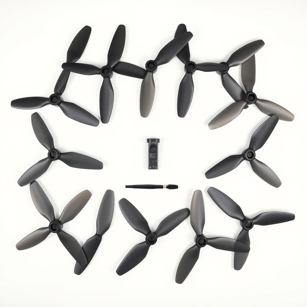 Five-inch propellers, ten pairs