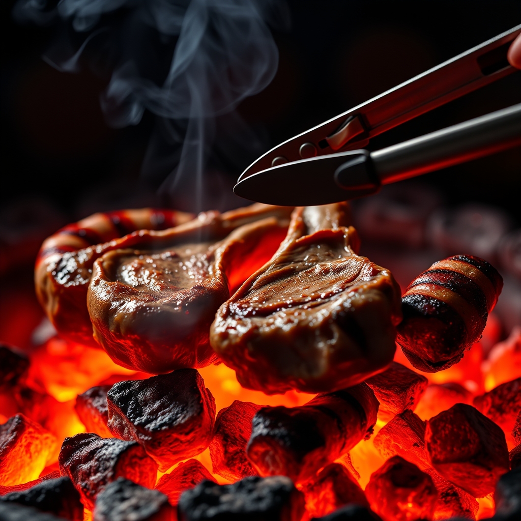 Fire and coals