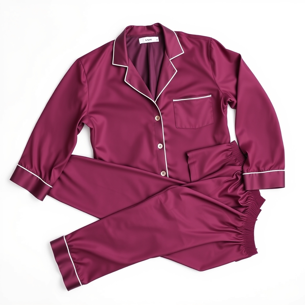 Piped Pyjama Set