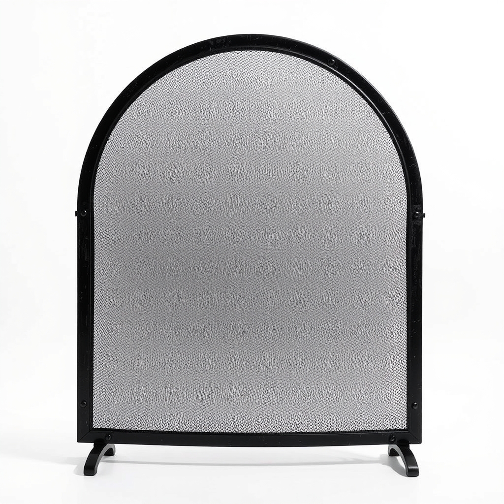 Cast Iron Fire Screen