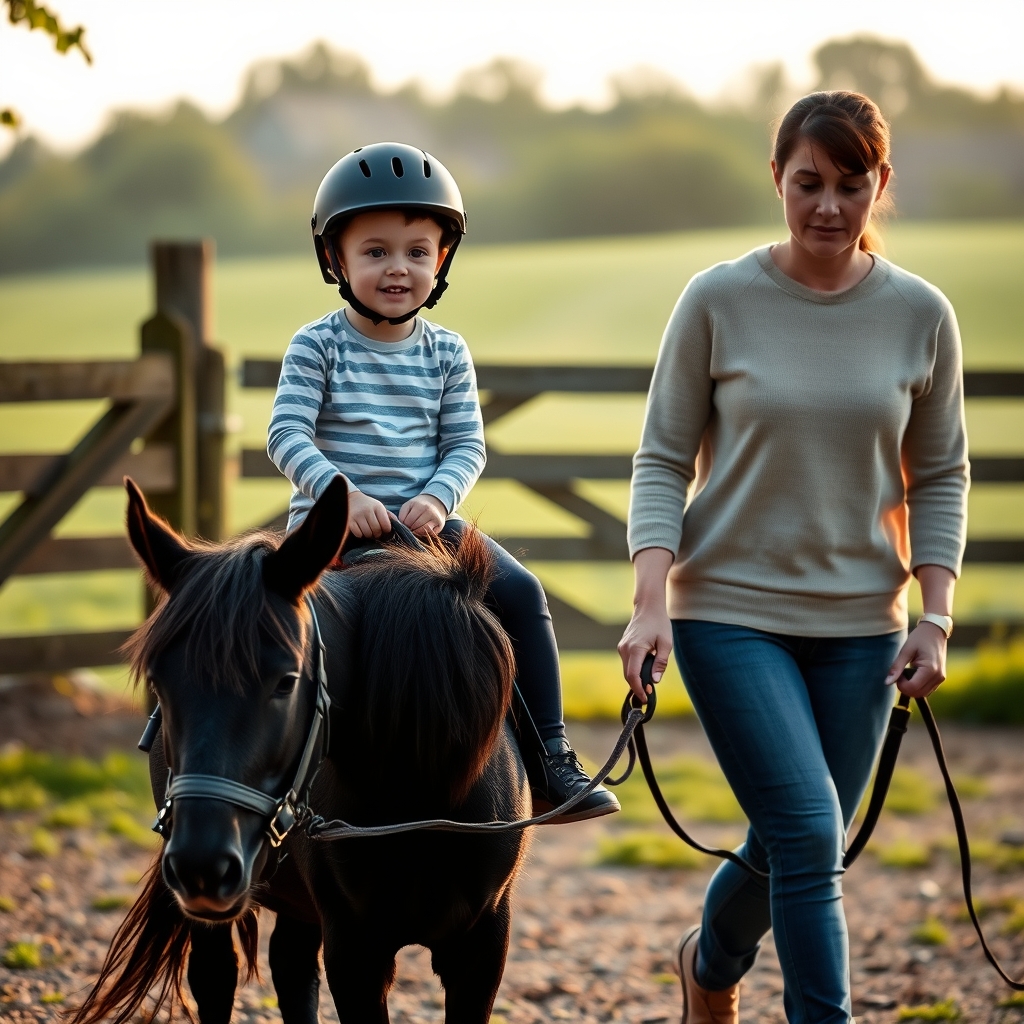 Lead rein, from four years old