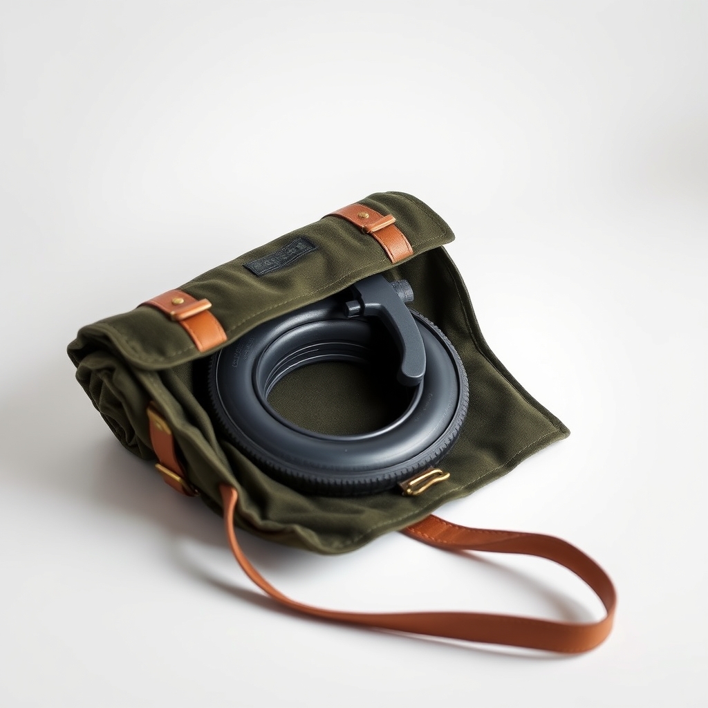 Waxed Canvas Frame Bag