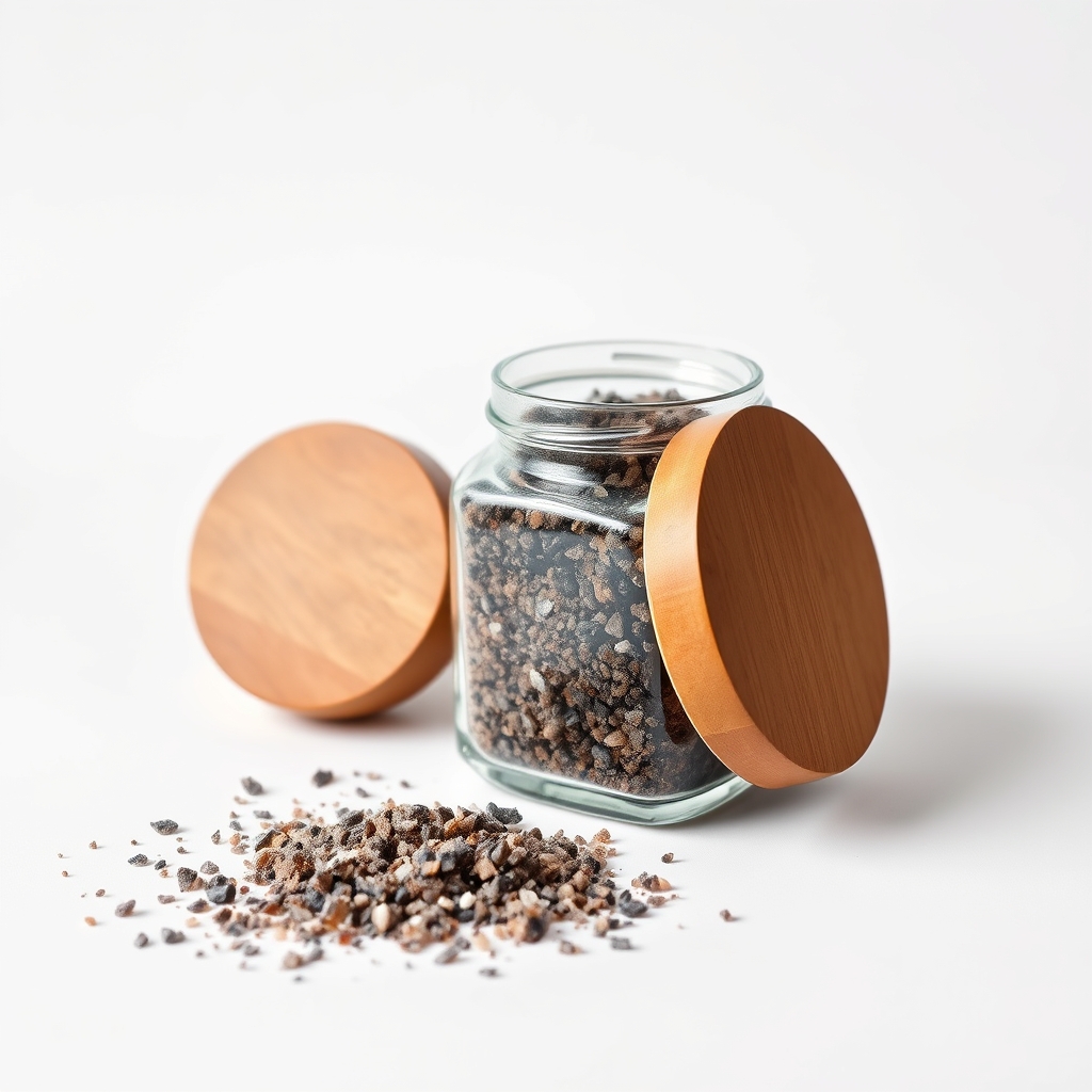 Smoked Oak Salt, 180 g