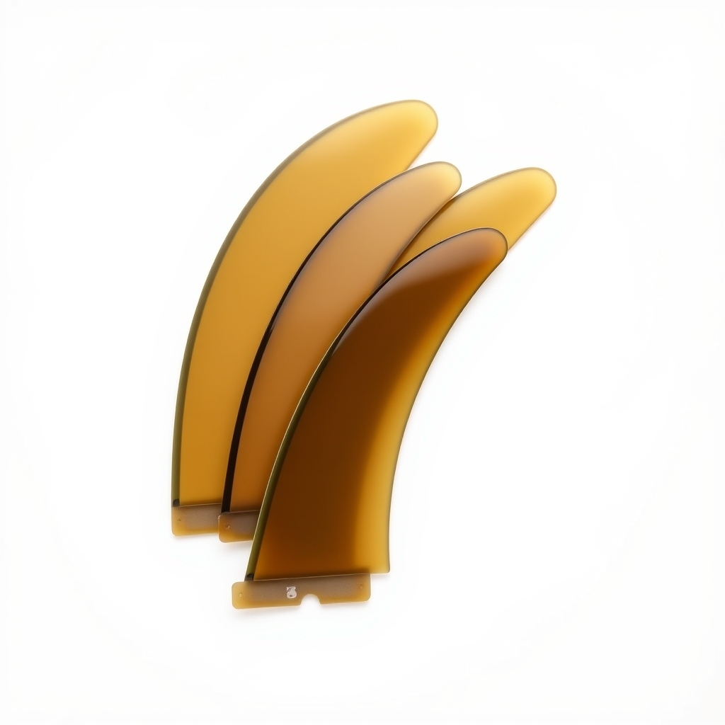 Glass-on Keel Fin Set
