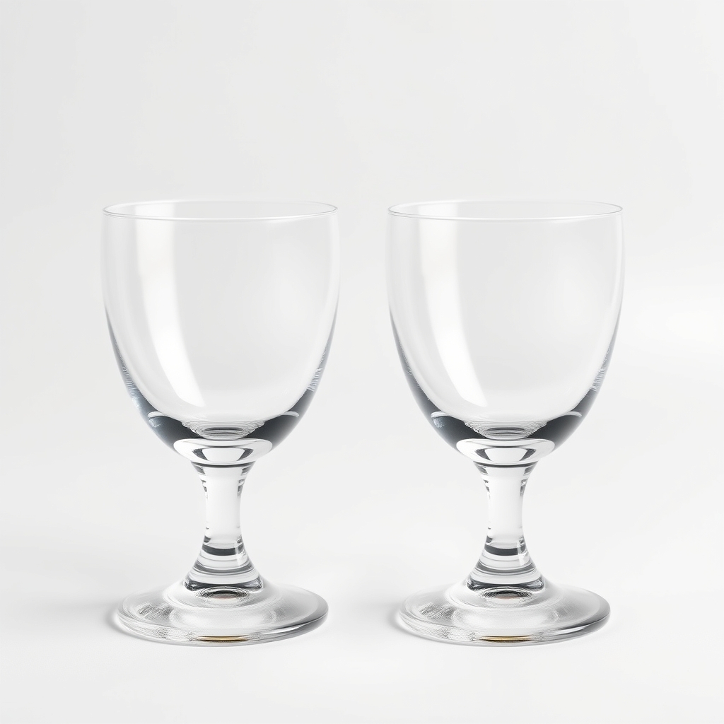 Coupe Glasses, Pair
