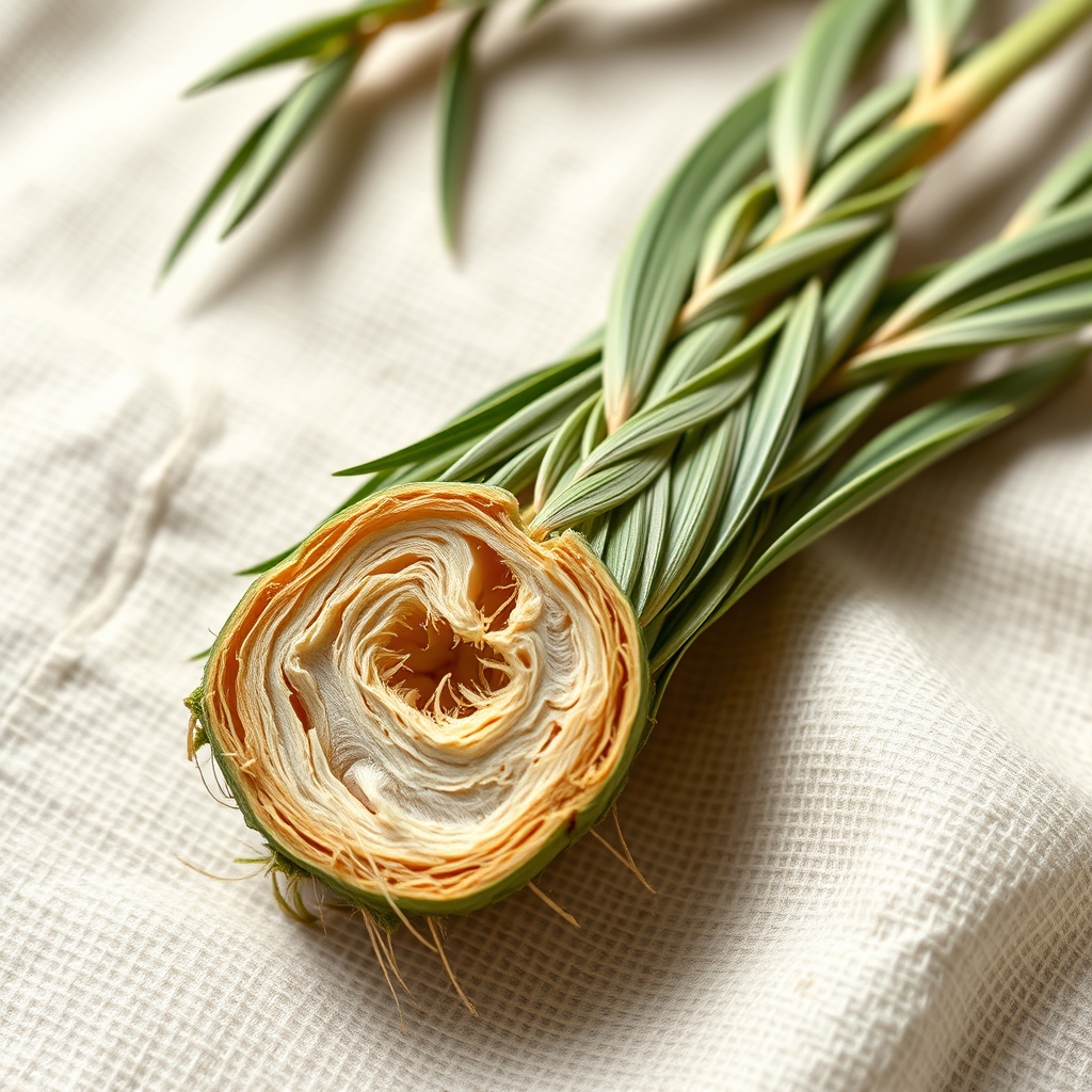 Stalk — the fibre that becomes cloth