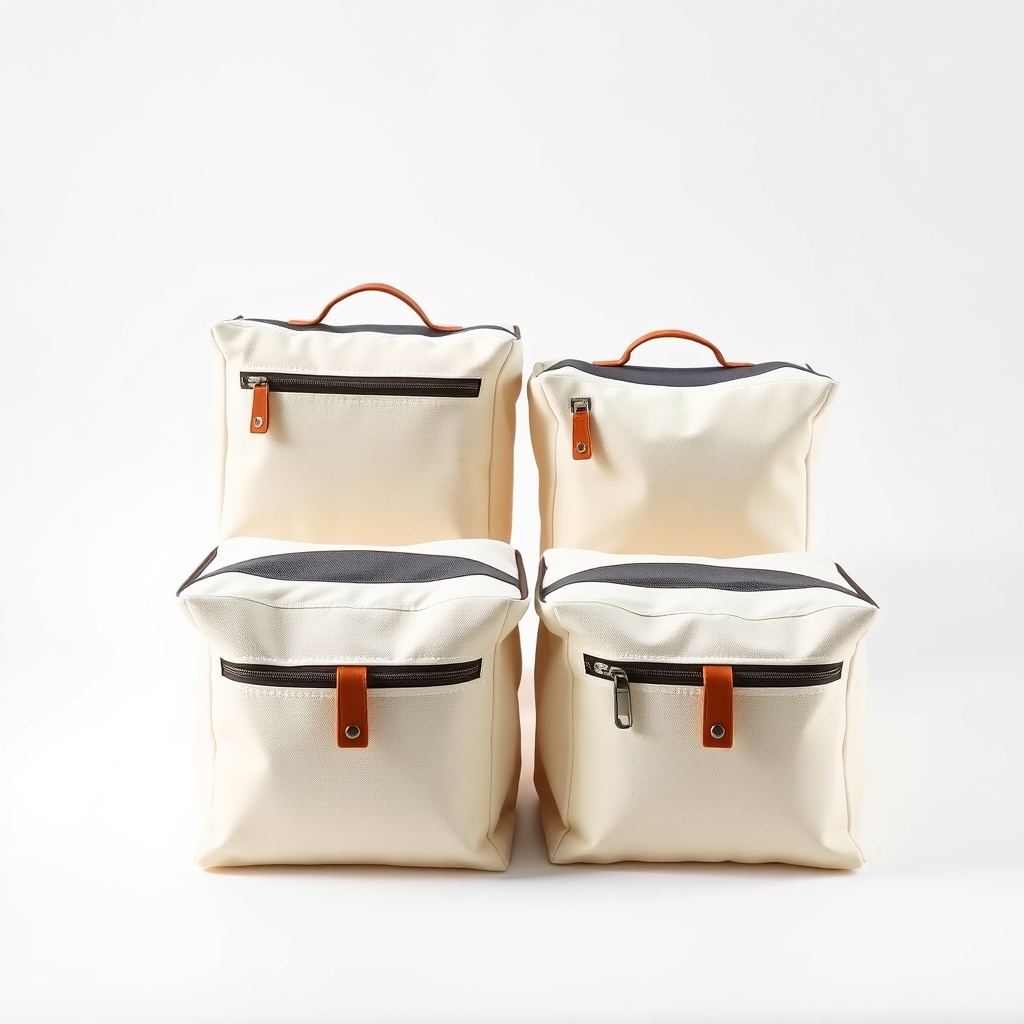 Packing cube set of four