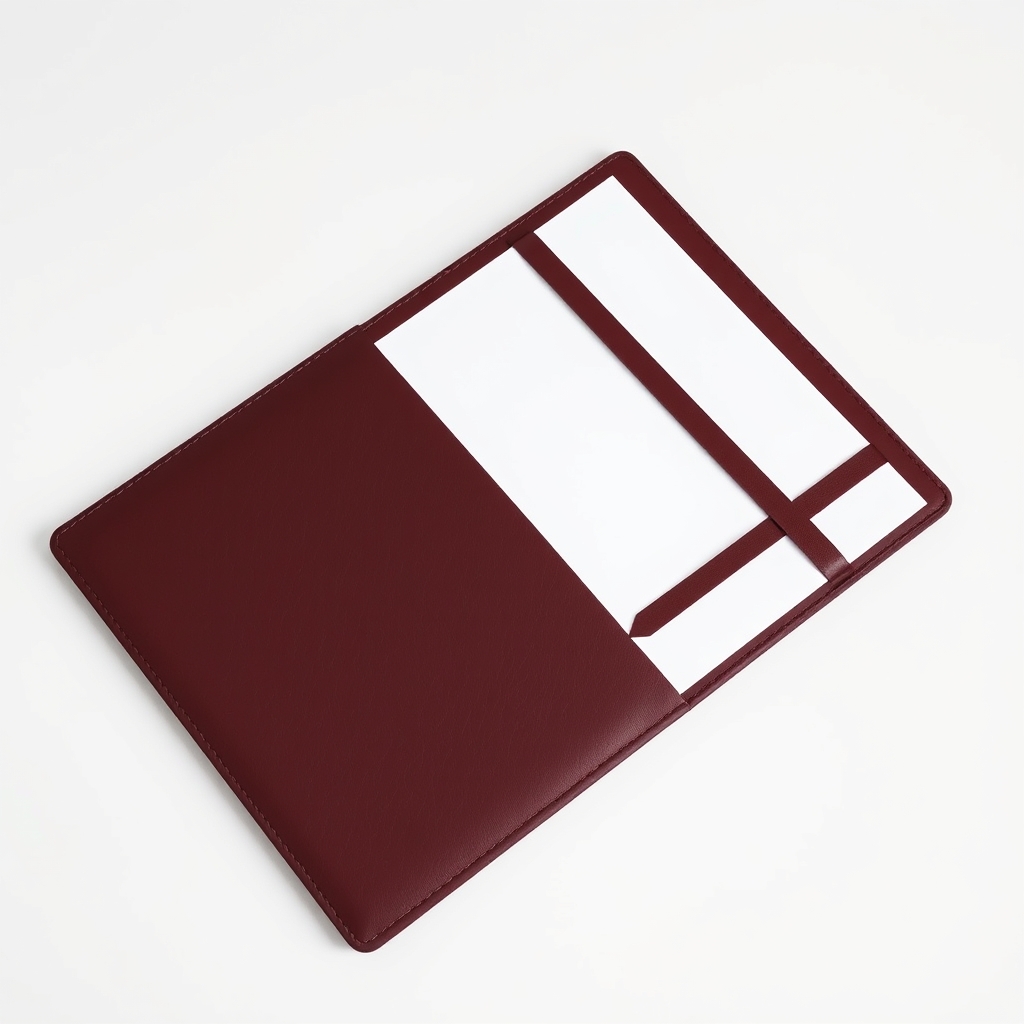 Leather Certificate Folder