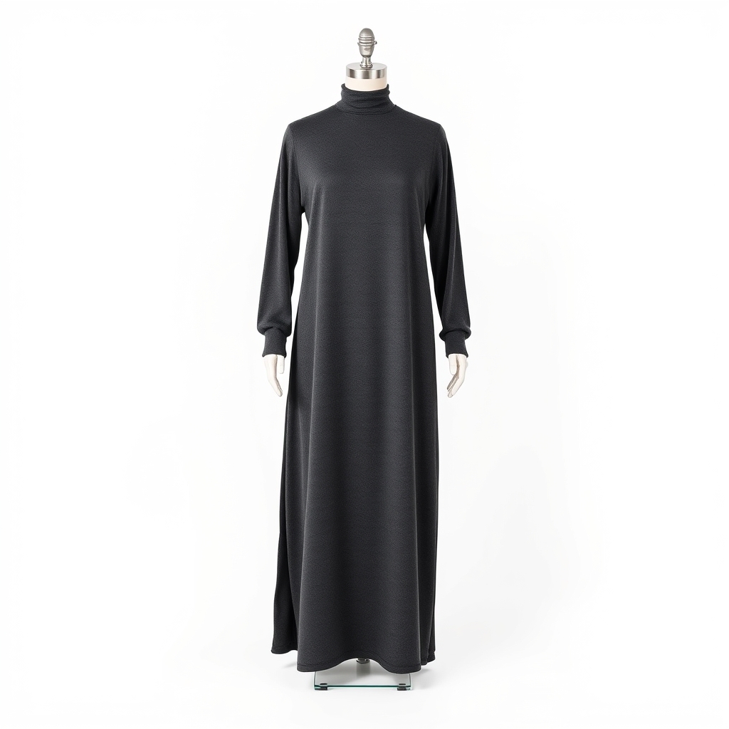 Jersey knit maxi dress