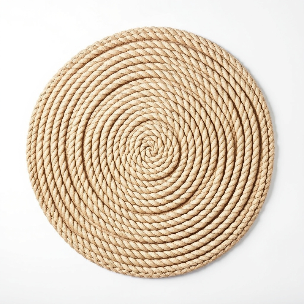 Braided Jute Round