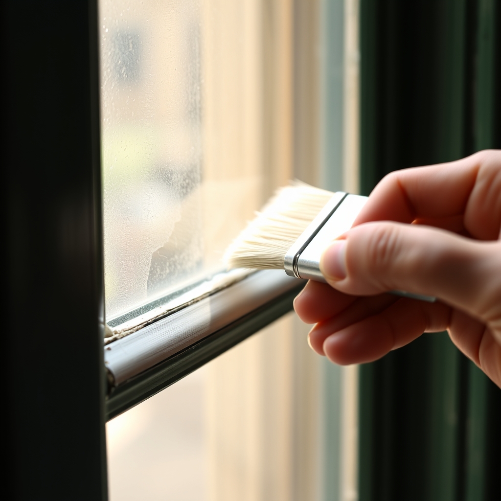 Cutting in above a skirting