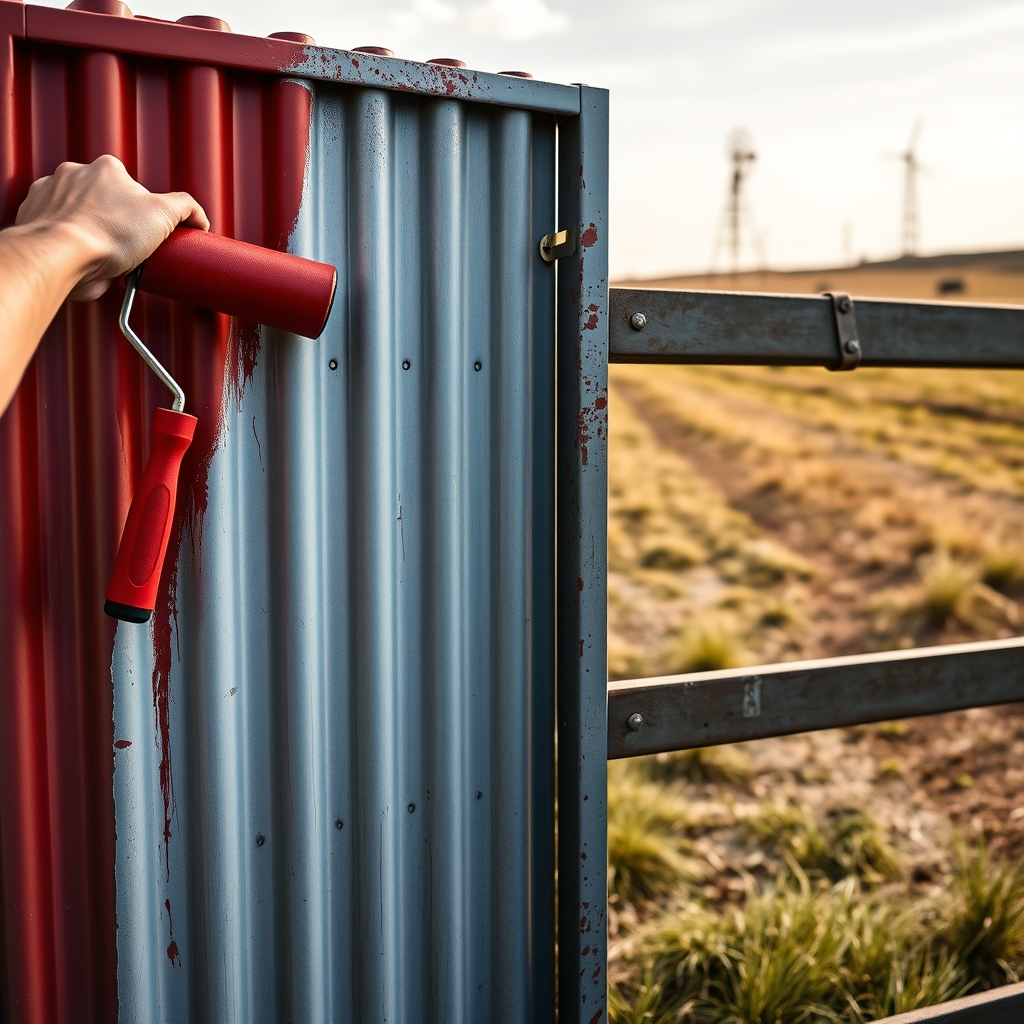 Brushes washed out at the end