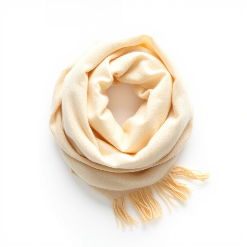 Undyed Wool Scarf