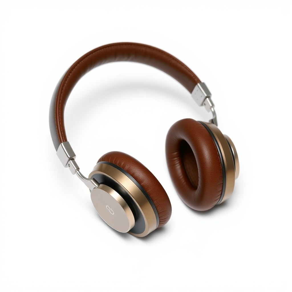 Leather Studio Headphones