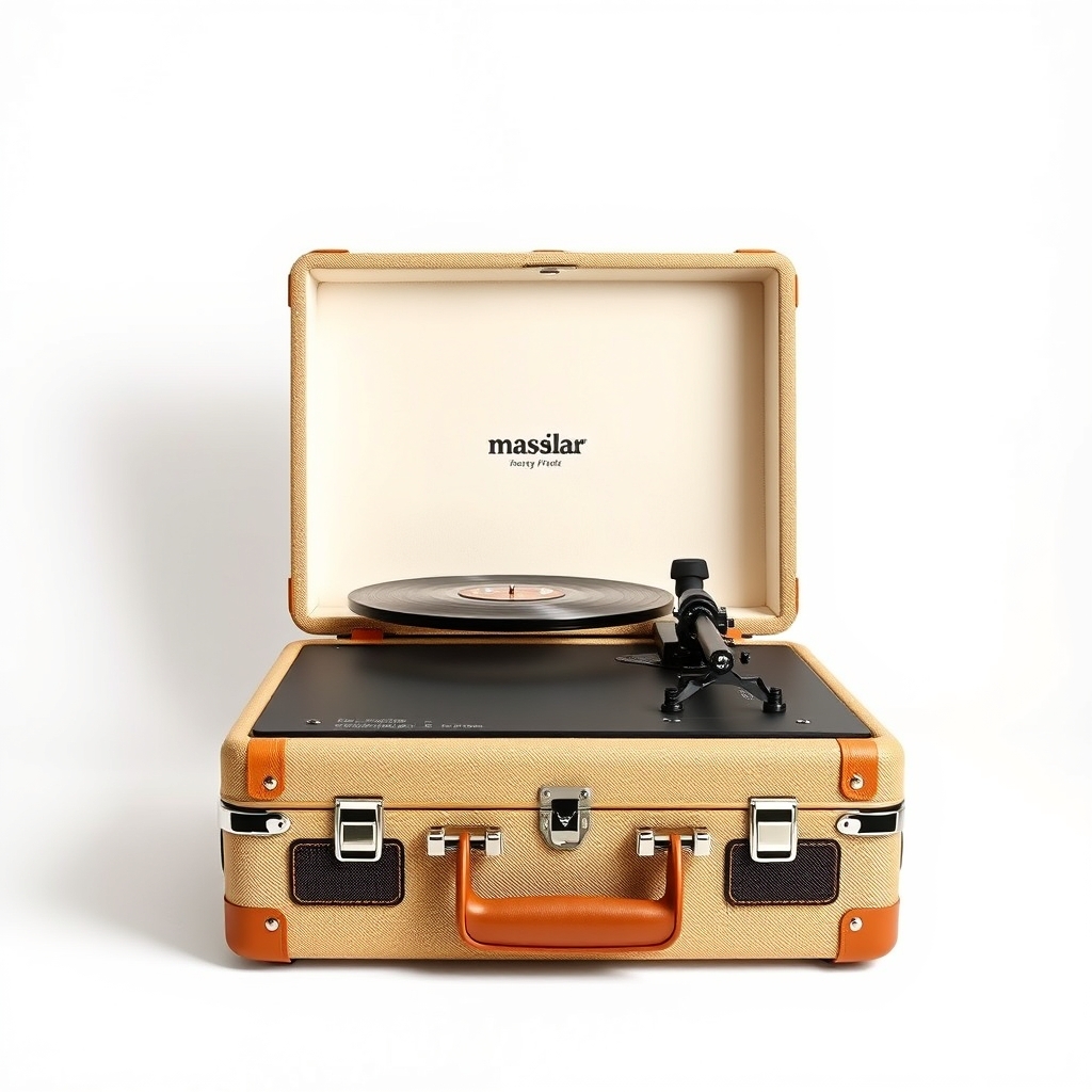 Portable Suitcase Player